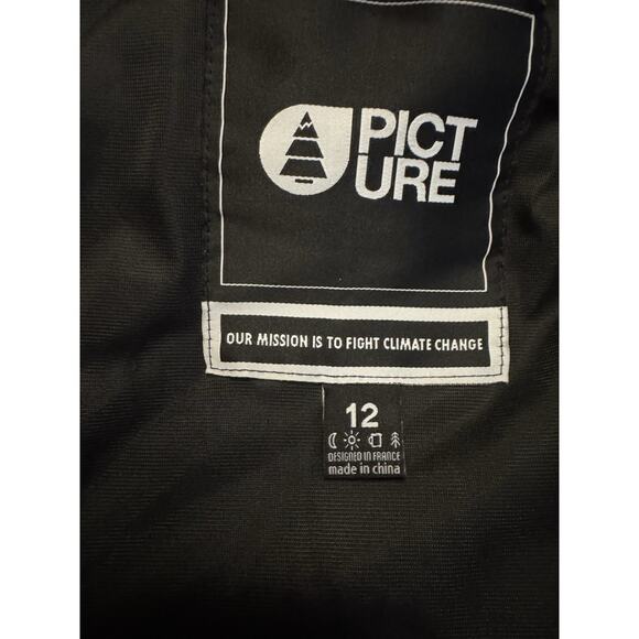 REI Jananas Insulated Winter Jacket Girls Snowsports Size 12 - Picture 12 of 15